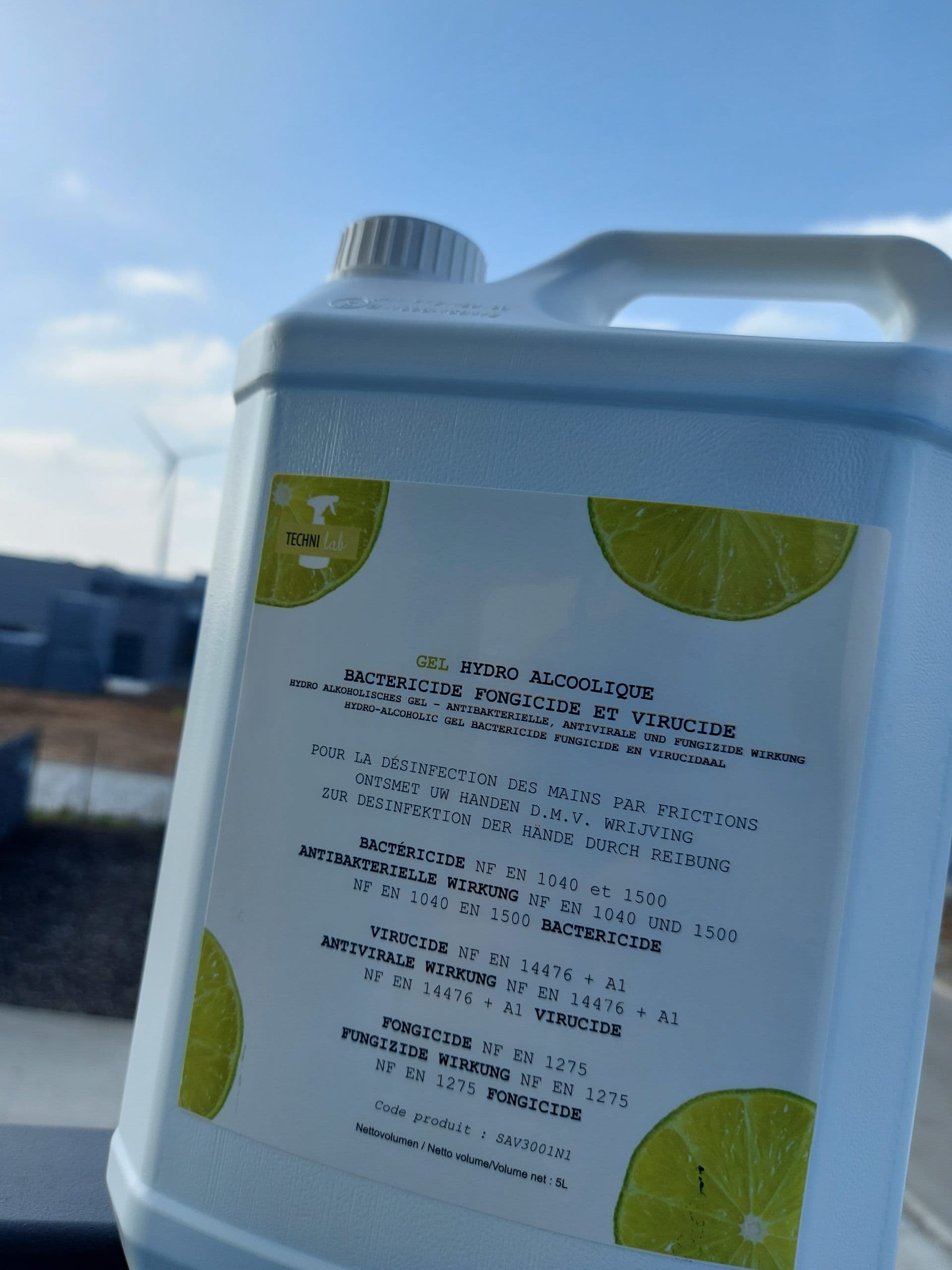 Un gel virucide désormais disponible